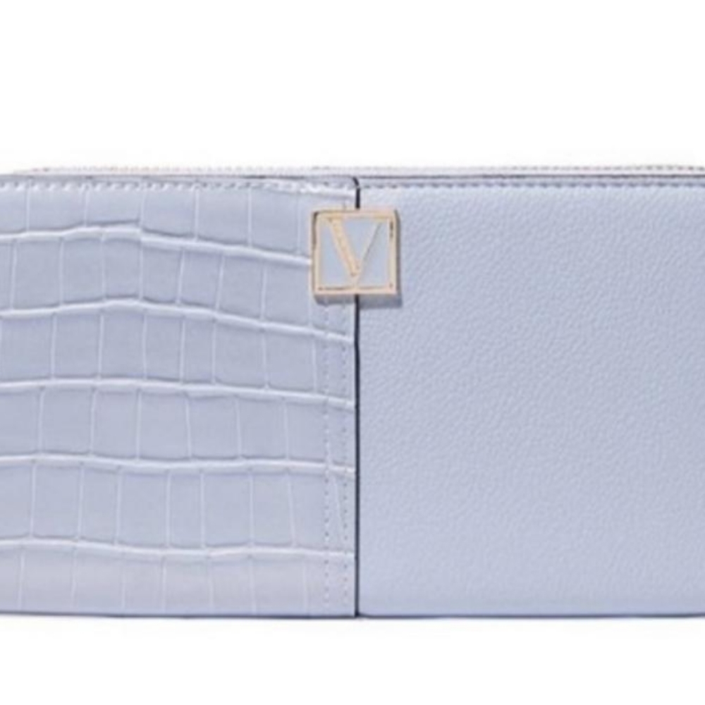 VICTORIA'S SECRET BLUE VICTORIA'S SECRET WALLET